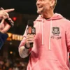 Bret Hart Pink Hoodie - Image 6