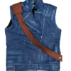 Cal Kestis Blue Leather Star Wars Jedi Survivor Vest