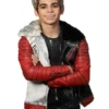 Cameron Boyce Descendants Shearling Leather Jacket - Image 6