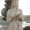 Camille Razat Emily in Paris Cotton Coat