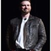 Captain America Civil War Chris Evans Brown Leather Jacket