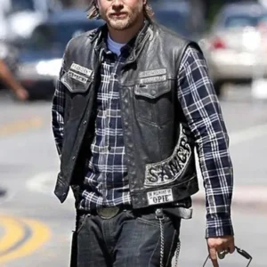 Charlie Hunnam SOA Sons of Anarchy Leather Jacket