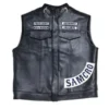 Yellowstone Dutton Ranch Logo Core Soft Shell Vest Black