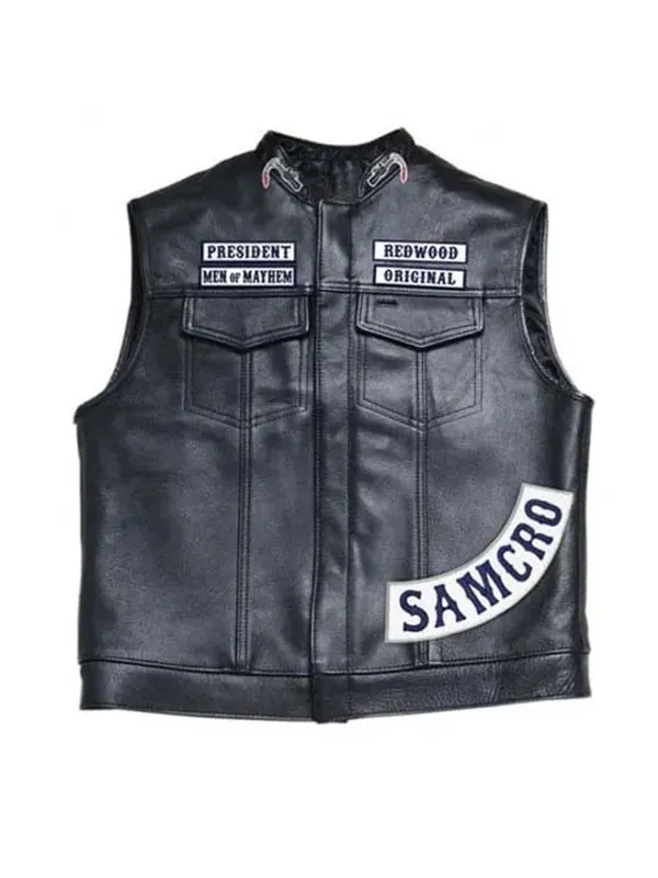 Charlie Hunnam SOA Sons of Anarchy Leather Jacket