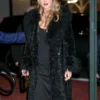 Charlotte Simone Taylor Swift Black Faux Fur Coat