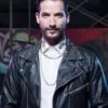 Charly Flow The Queen of Flow Black Leather Jacket