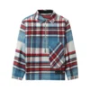 Travis Kelce Half-Zip Plaid Shirt Jacket