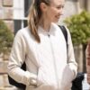 Chloe 2022 Erin Doherty White Quilted Jacket