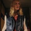 Poker Face Ruby Ruin Leather Jacket