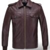 Avengers Age of Ultron Captain America Steve Rogers Leather Jacket