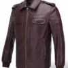 Avengers Age of Ultron Captain America Steve Rogers Leather Jacket - Image 7