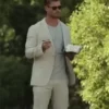 Escape From Spiderhead 2022 Chris Hemsworth White Blazer