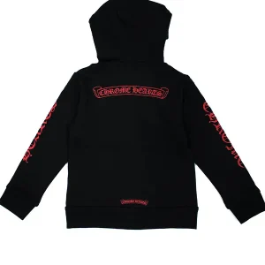Chrome Hearts Kids Scroll Logo Hoodie