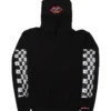 Chrome Hearts Matty Boy Flower Chomper Hoodie Black