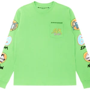 Chrome Hearts Matty Boy Sex Records Hoodie Green