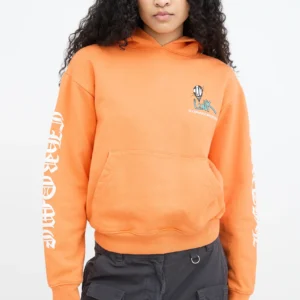 Chrome Hearts Matty Boy Link & Build Hoodie - Orange