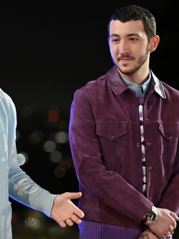 Claim To Fame Frankie Jonas Denim Jacket