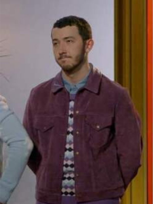 Claim To Fame Frankie Jonas Denim Jacket - Image 2