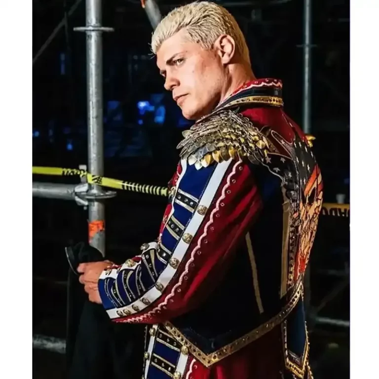 Cody Rhodes Military Coat Own the Iconic WWE Look