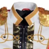 WWE Cody Rhodes White Military Coat - Image 2