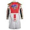 WWE Cody Rhodes White Military Coat - Image 8