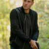 Tracker Colter Shaw Black Bomber Jacket