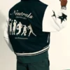 Neutrals Country Club Varsity Jacket - Image 3