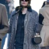 Cruella Emma Stone Houndstooth Coat
