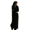 Dakota Johnson Madame Web Black Coat