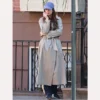 Materialists Dakota Johnson Trench Coat - Image 5