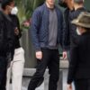 Billions Damian Lewis Quilted Bomber Jacket - Image 3