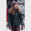 The Christmas Chronicles 2 Kate Green Leather Jacket