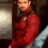 Dare Devil Matt Murdock Dark Red Leather Jacket Mens - Image 4