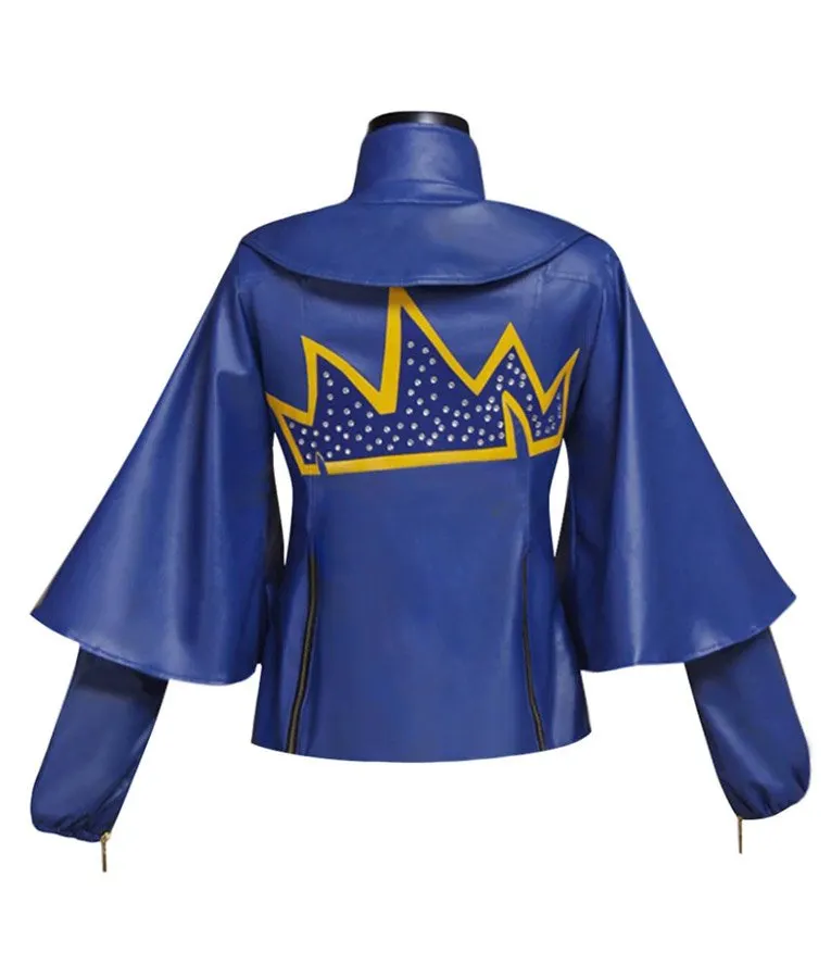 Sofia Carson Descendants Studded Leather Jacket - Image 3