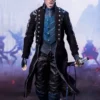 Devil May Cry 5 Long Black Leather Coat
