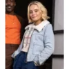 Doctor Who Millie Gibson Denim Sherpa Jacket