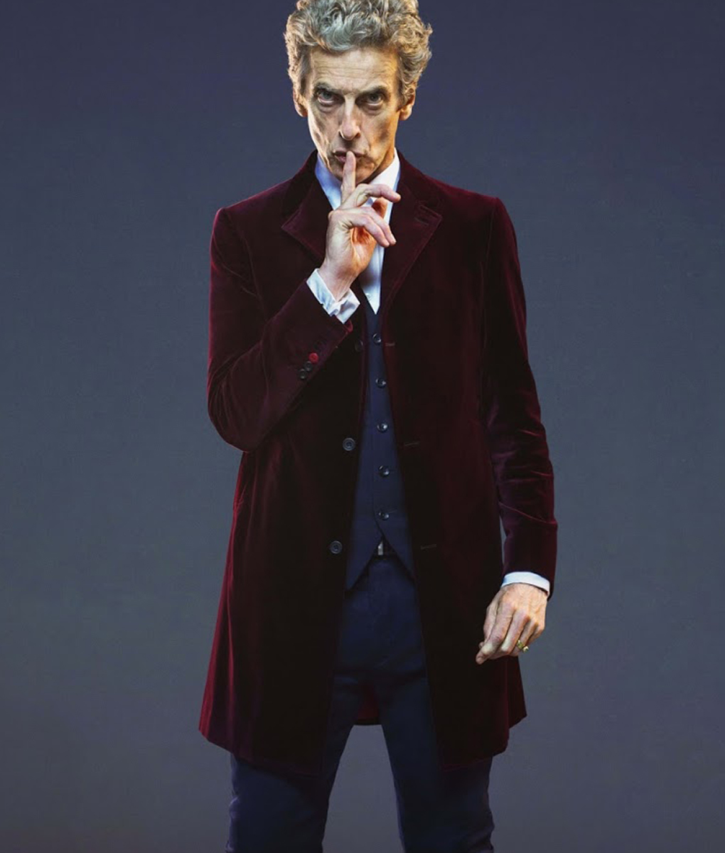 Peter Capaldi Twelfth Doctor Velvet Coat