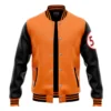 Dragon Ball Z Goku 59 Leather Bomber Jacket