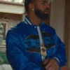 Drake Jumbotron Shit Poppin Blue Jacket - Image 4