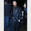 Drake Vaffanculo Black Leather Coat - Image 4
