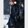 Drake Vaffanculo Black Leather Coat