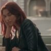 Dua Lipa Training Season Black Leather Blazer - Image 6