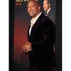 Red Notice Premiere Dwayne Johnson Velvet Blazer