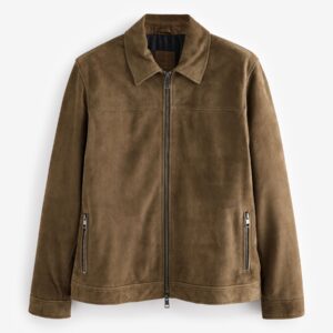 Men's Bomber Suede Leather Jacket