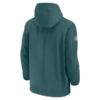 Eagles Sideline Pre-Game Half-Zip Hoodie Jacket