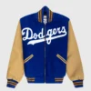 1951 Brooklyn Dodgers Vintage Blue Wool & Leather Varsity Jacket