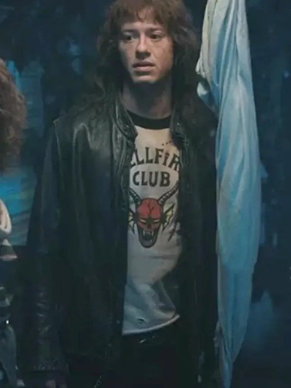 Stranger Things S04 Eddie Munson Leather Jacket - Image 4