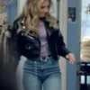 Elevator Game Madison MacIsaac Leather Jacket - Image 6