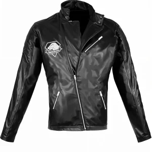 Cyberpunk 2077 Johnny Silverhand Black Leather Jacket