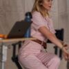 The Fall Guy Emily Blunt Pink Jumpsuit